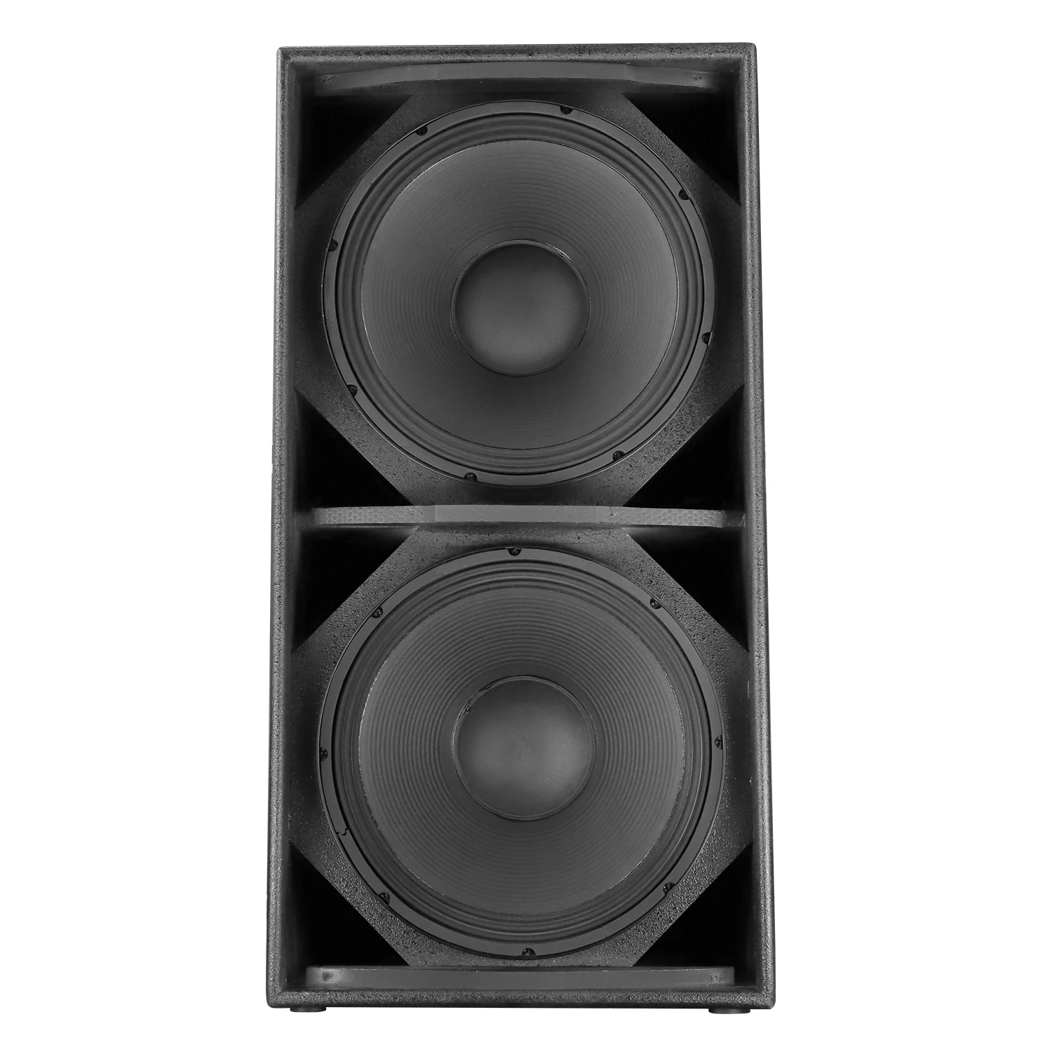 High quality professional  High power double 18inch bass speaker subwoofer