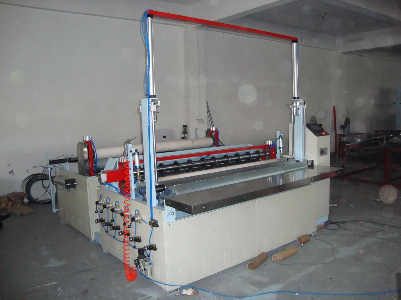ZL-R(1850) Nonwoven perforating, slitting & rewinding machine