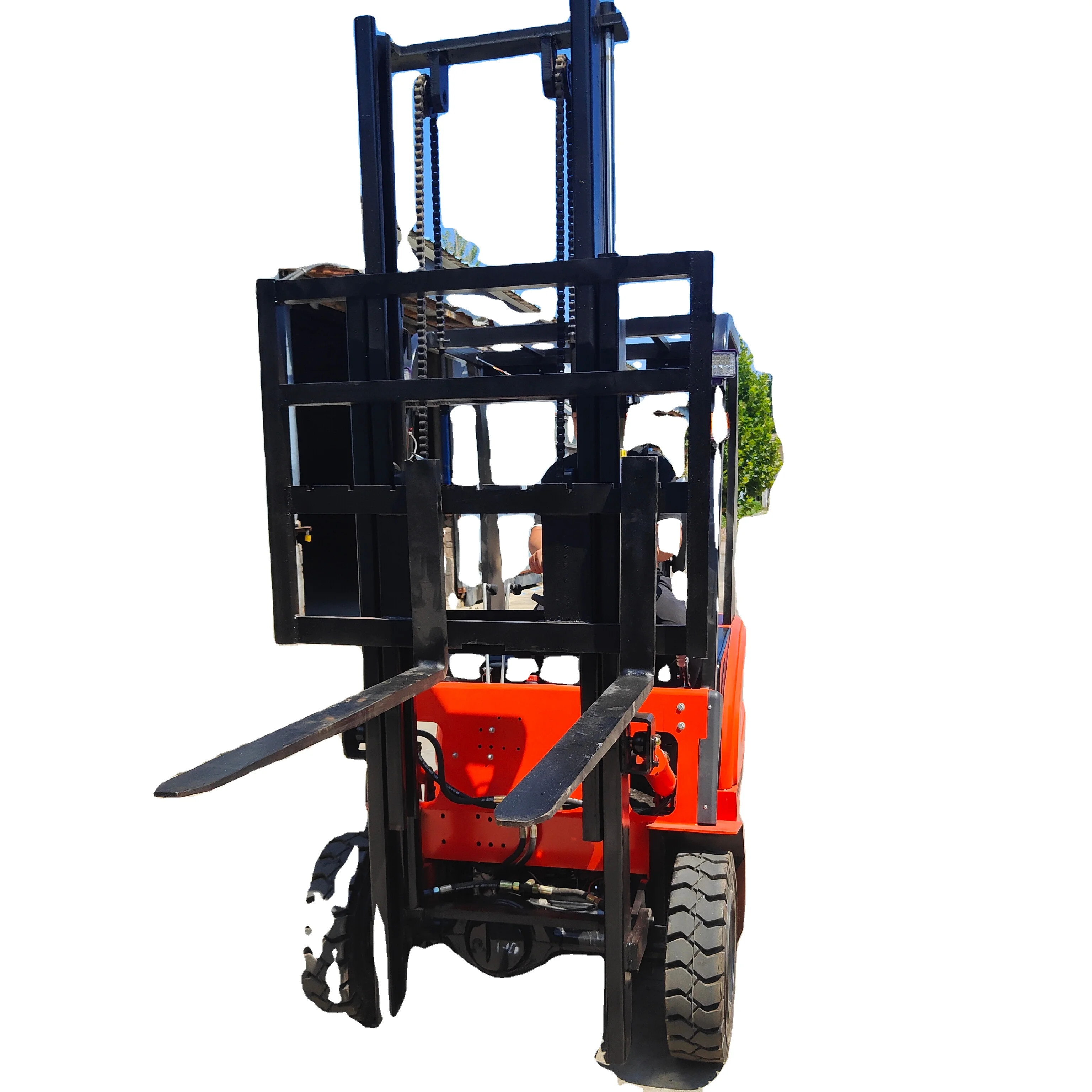 High quality 1t 2t 3 ton battery forklift electric electric gasoline price