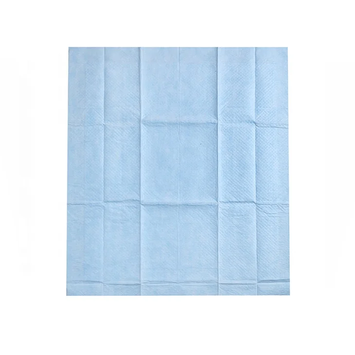 75cm*100cm sterile Disposable Ultra-soft Non-woven Fabric + Breathable Film for Adult Underpad