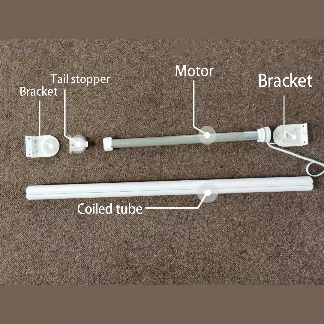 100% and half blackout day night window tuya wifi motorised smart blind for window