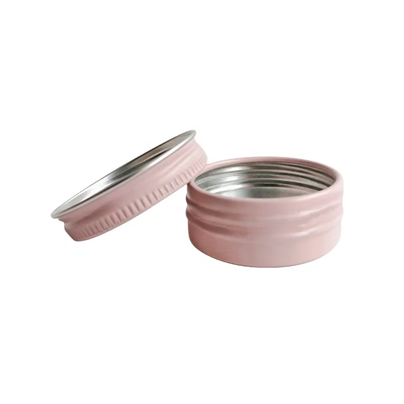 Metal Aluminum Container Tea Pill Medicine Health Products Custom Logo Eco-Friendly Aluminum Tin Can With Sealed Screw Lid 100Ml