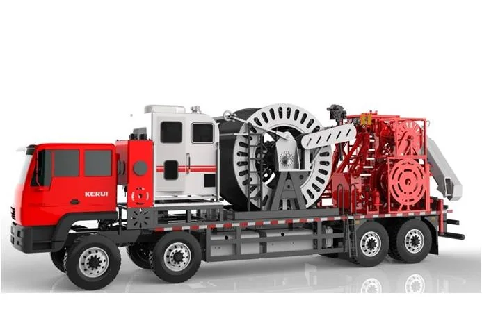 KTLG-270 High quality wholesale oil field truck-mounted engine coiled tubing unit