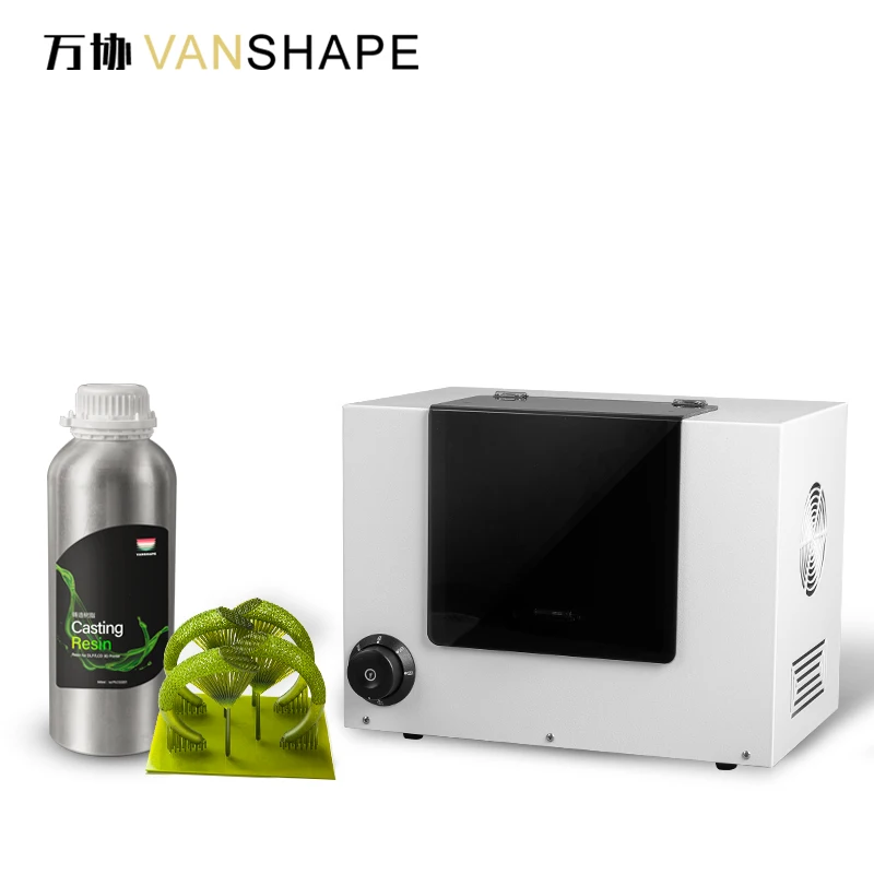Vanshape One Set Of Products Including 1 LCD 3D Printer 1Bottle Of 250g Resin And One Ultrasonic Cleaner