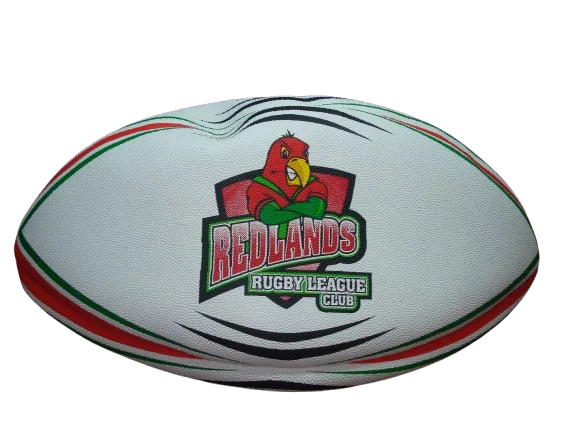 High Quality Rugby Training Ball Size 5 Super Grip All Weather Durable Hand Sewn Rubber Design