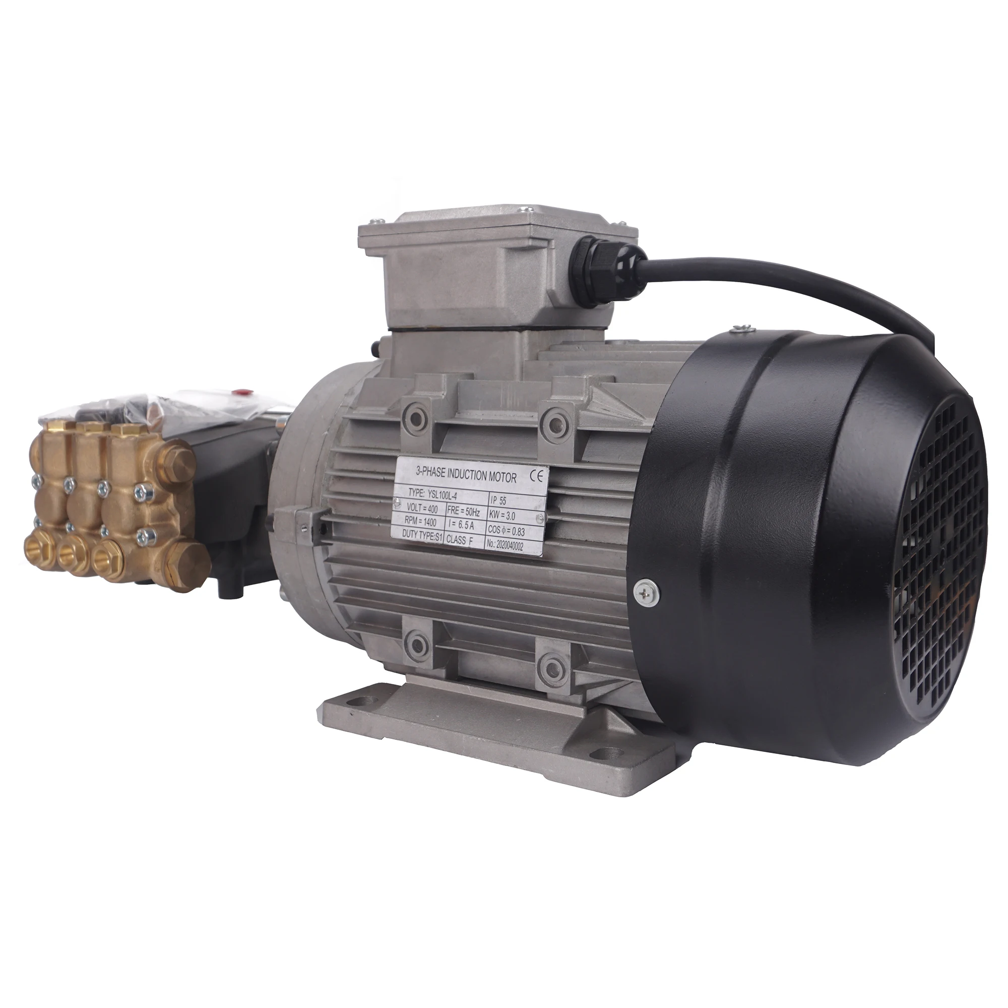 Комплект насоса для мойки высокого давления 3400 PSI 2 5 GPM вал 3/4 дюйма бытовых и промышленных газовых машин