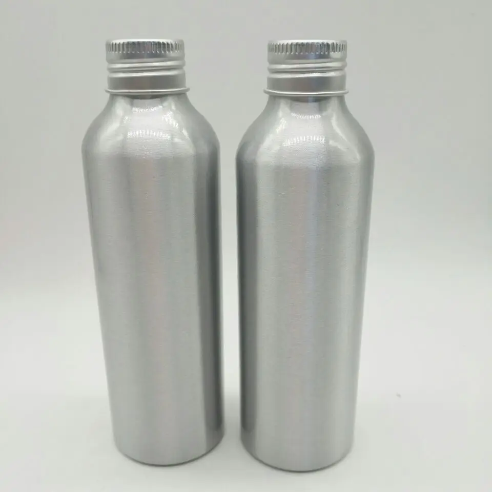  20ml 50ml 60ml 100ml 120ml 150ml 200ml 250ml 500ml Skin Care cosmetic food grade Aluminium bottle suit with screw