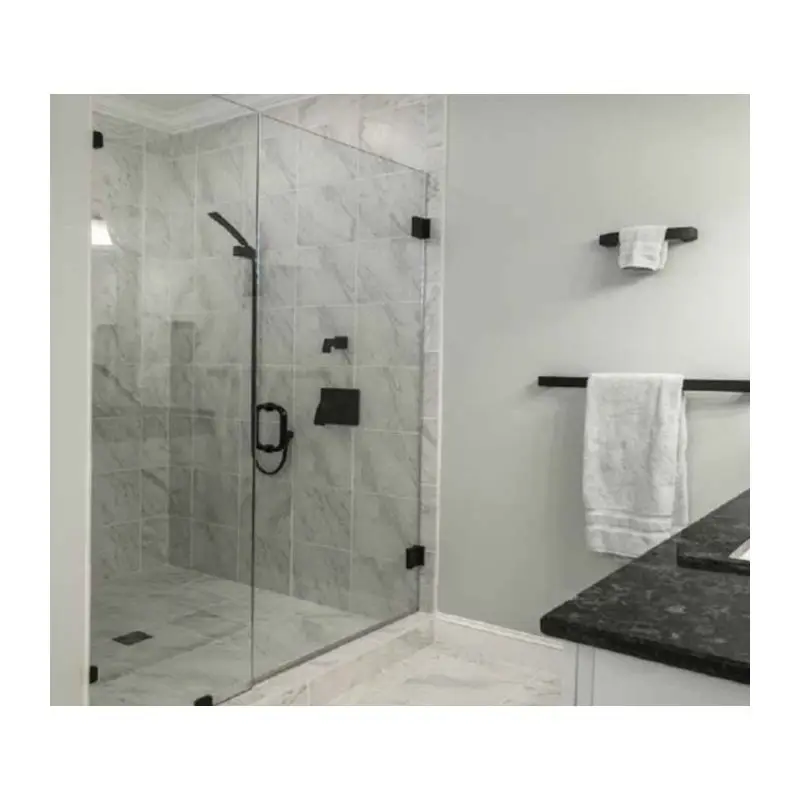 Top Seller Corner Entry Small Shower Cain 8mm Long Adjustment Glass Door Modern Shower Enclosure