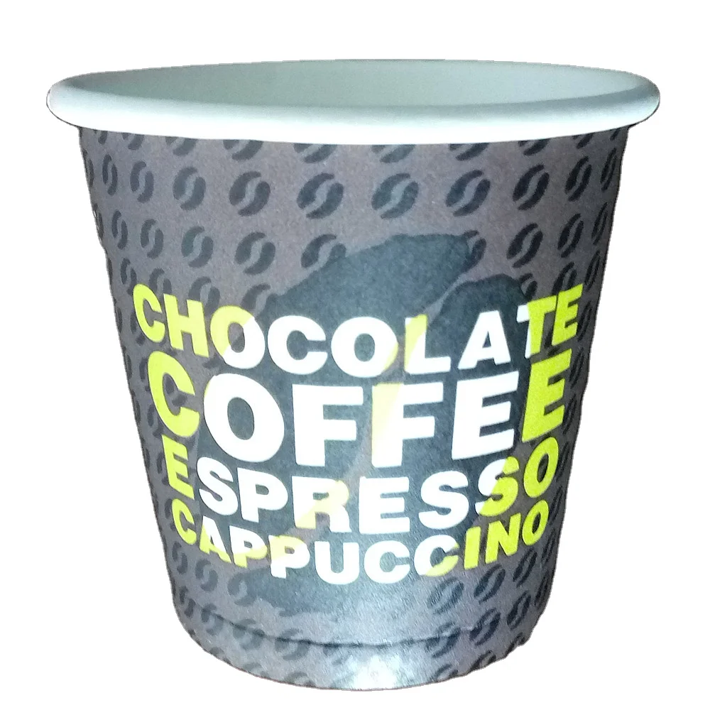 9OZ Solid Color Printing Disposable Tableware Paper Cups for Party and Event
