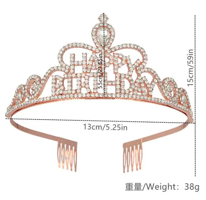 colorful fashion tiara
