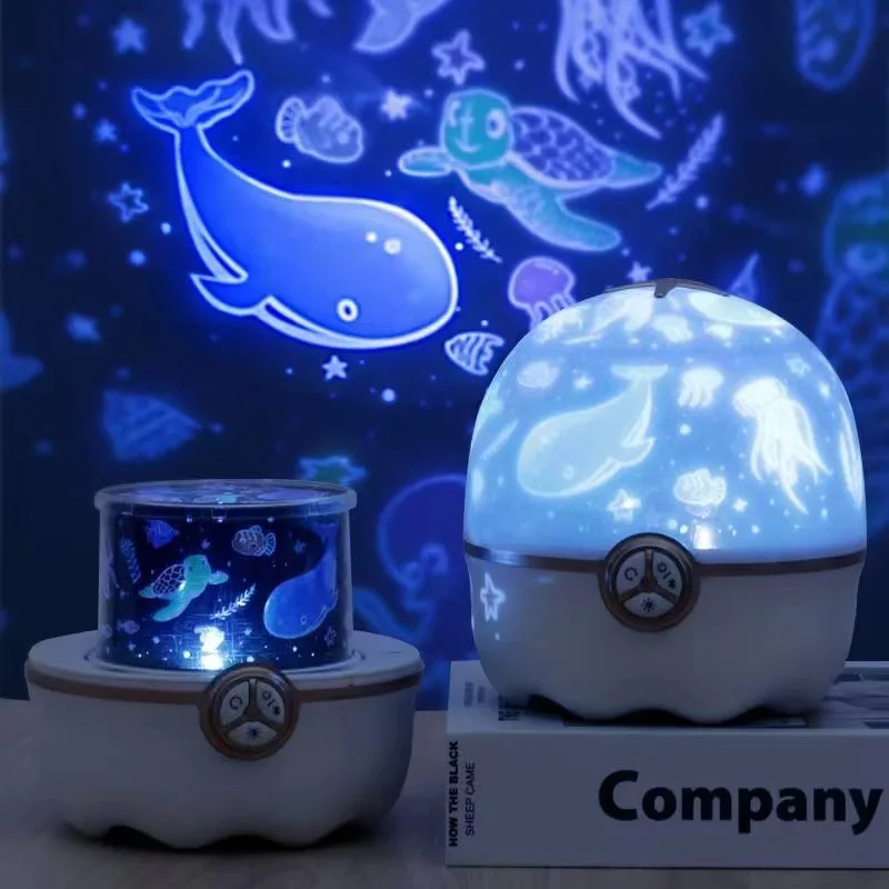 
Kids Magic Night Lights Decorating Bedroom Projector Light Birthdays Christmas Parties Festival Gifts Moon Star Projector Lamp 