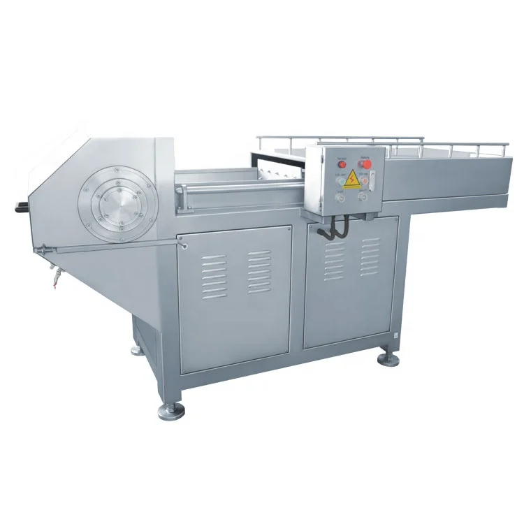 Frozen block fish meat crusher breaker machine frozen pork meat shredder slicer frozen lamb flake cutter