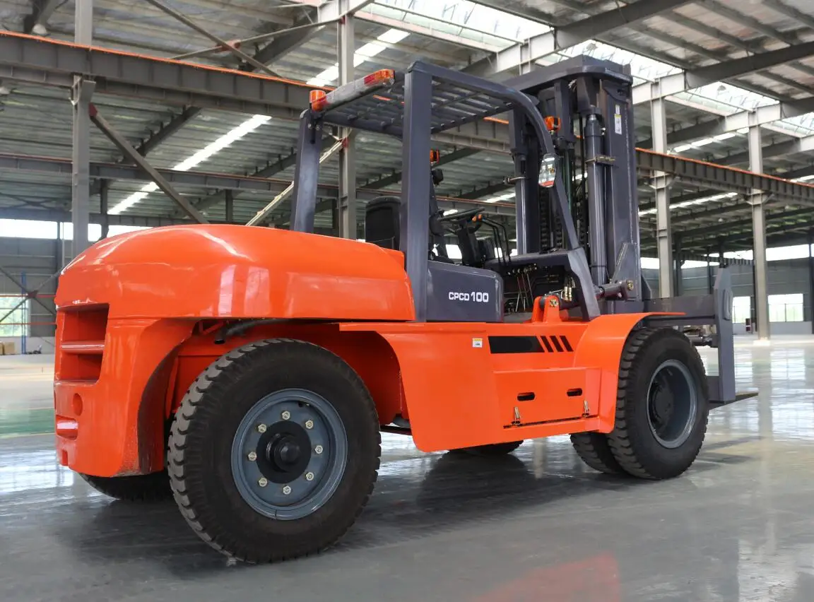 10 ton diesel fork lift truck 10t 10ton 12 ton 15 ton 10 ton diesel forklift for sale