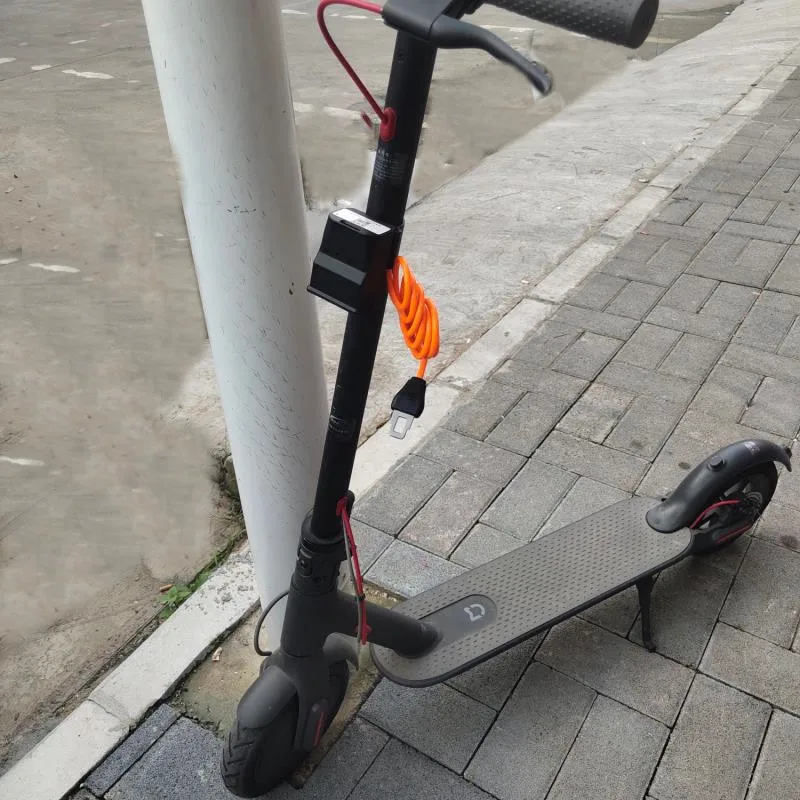 cycling safety accessories public electrical bike motorcycle helmet locks sharing e-scooter waterproof keyless smart remote lock