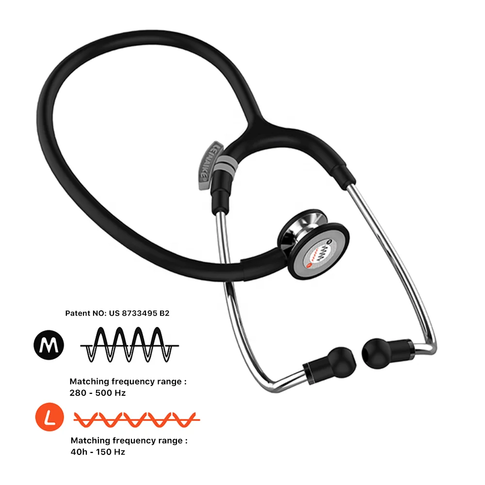 Outstanding Service Synthetic Silica Gel Earplug Material Noise Canceling Doctor Nurse Medical Stethoscope For Auricle Fit