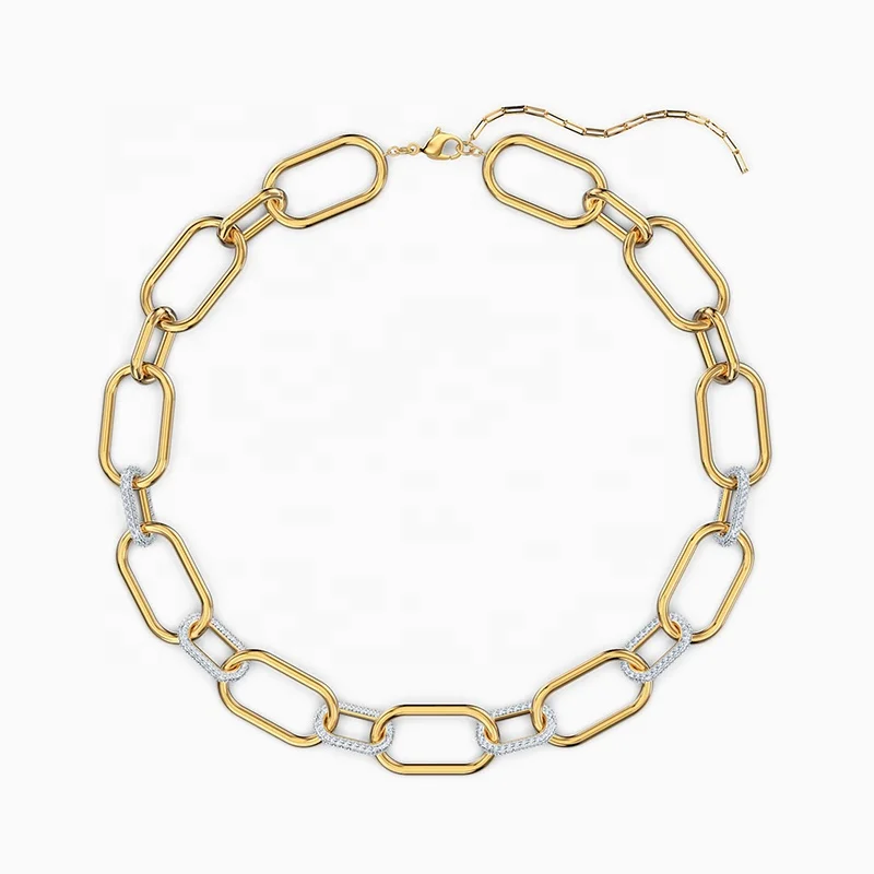 Fashion Jewelry SWA New Time .The Elements. Tennis Deluxe .ANGELIC Necklace Charming Crystal Women All-match Romantic Gift