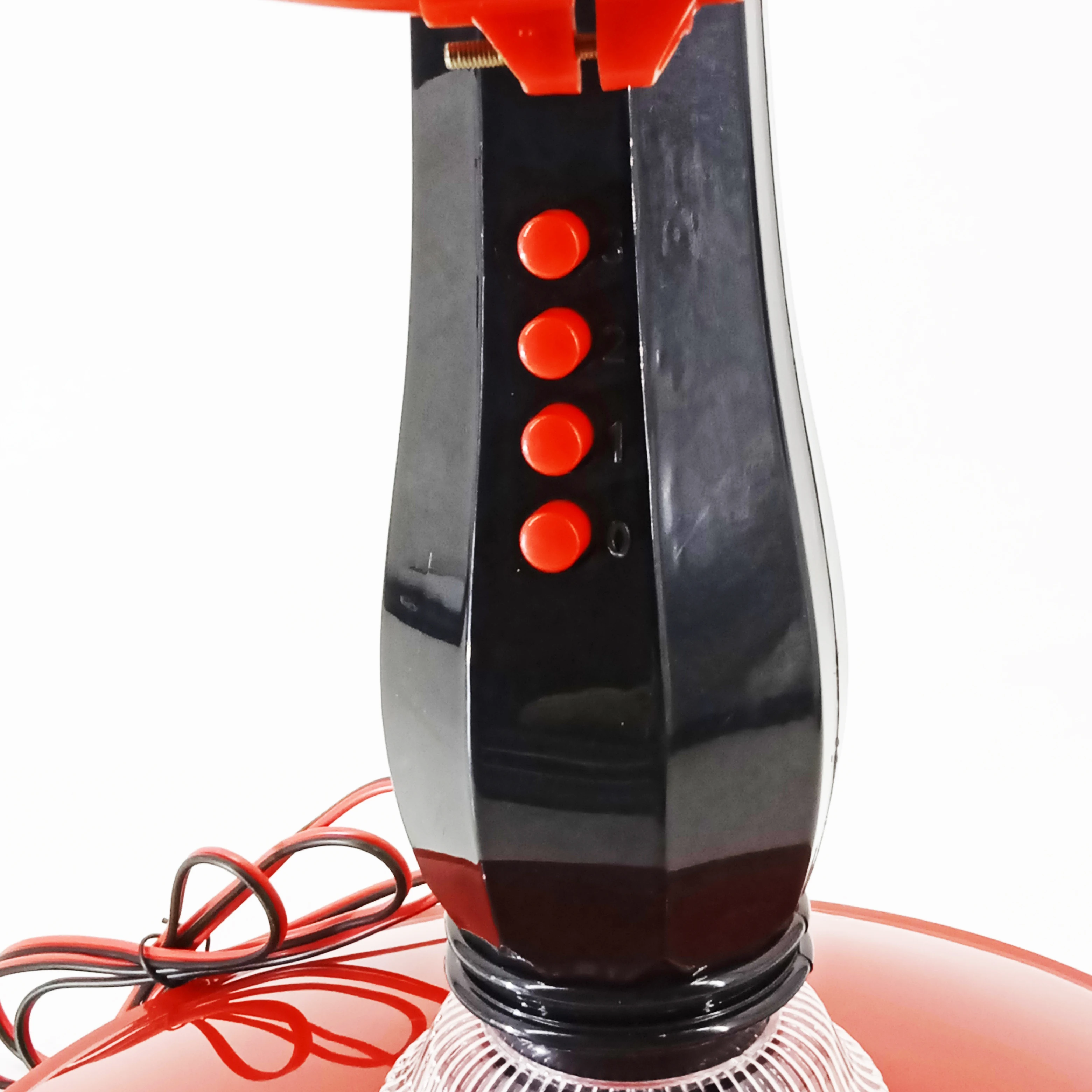 Factory direct delivery DC solar rechargeable table  fan 16 inch air cooling fan solar home outdoor portable fan