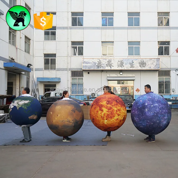 Nine Planets Costume Inflatable Customized Parade Event Inflatable Planet Costume A5512