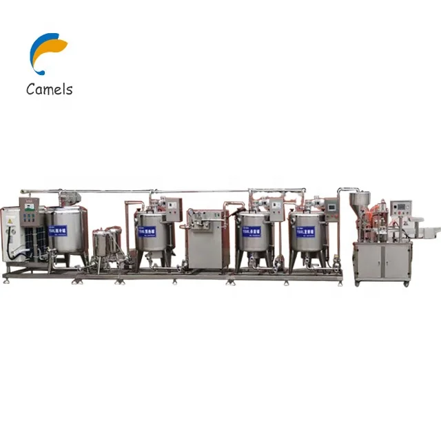 Professional Yogurt Making Machine Small Scale Yoghurt Production Line For 500L