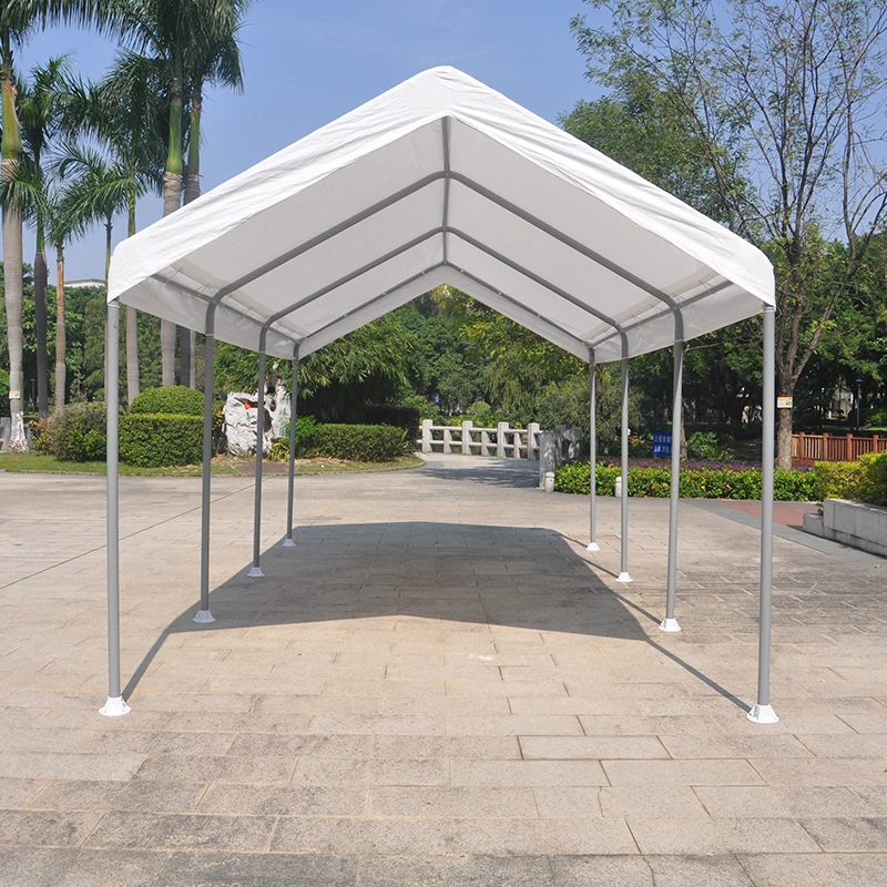 Aluminium outdoor garage shelter canopy tent strong wind resistant carport  for car parking garages