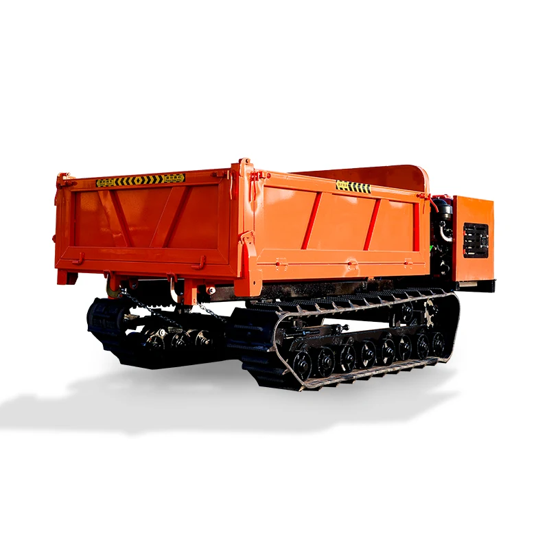 Small Cargo Crawler dump truck 4x4 Sinotruk Crawler dump truck and 3Tons Dump Light Diesel Engine Type