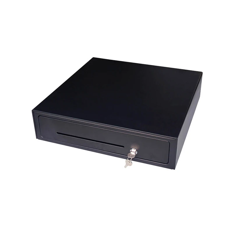 Hot Pos Terminal Cash Drawer for  printer Interface Key Lock Pos Cash Drawer Box