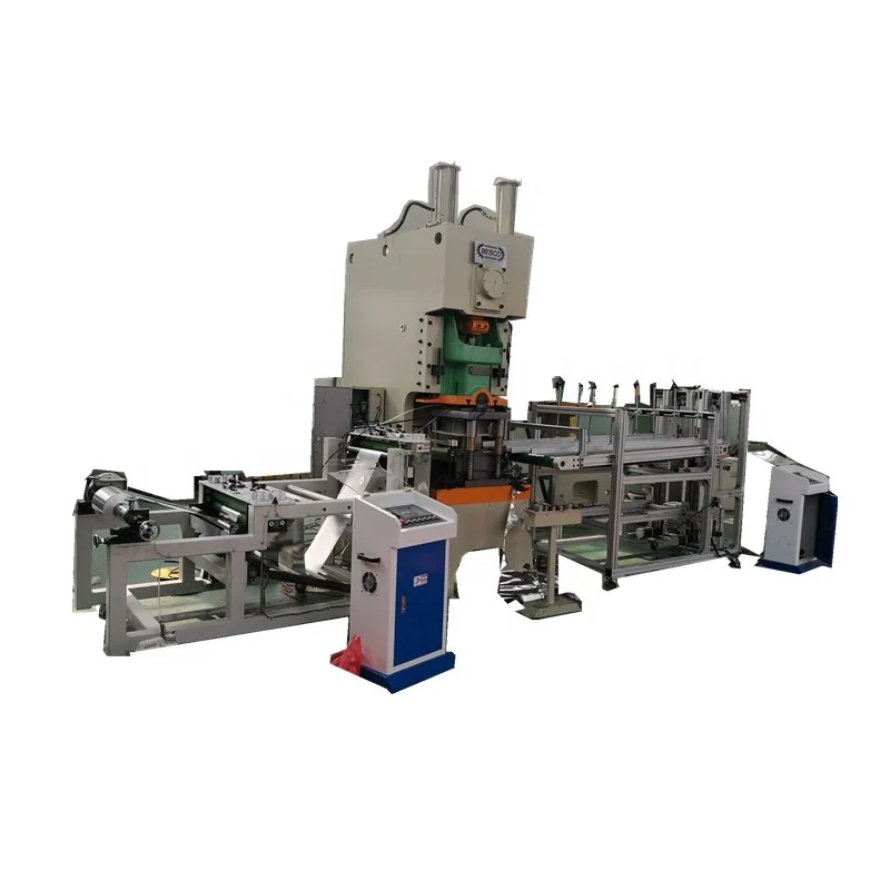 Машина для штамповки контейнеров (45t/63t/80t/110t) Алюминиевая фольга CNC пневматическая обеспечивает 1 год 1346*945*2120 CN;SHN JH-25T Besco