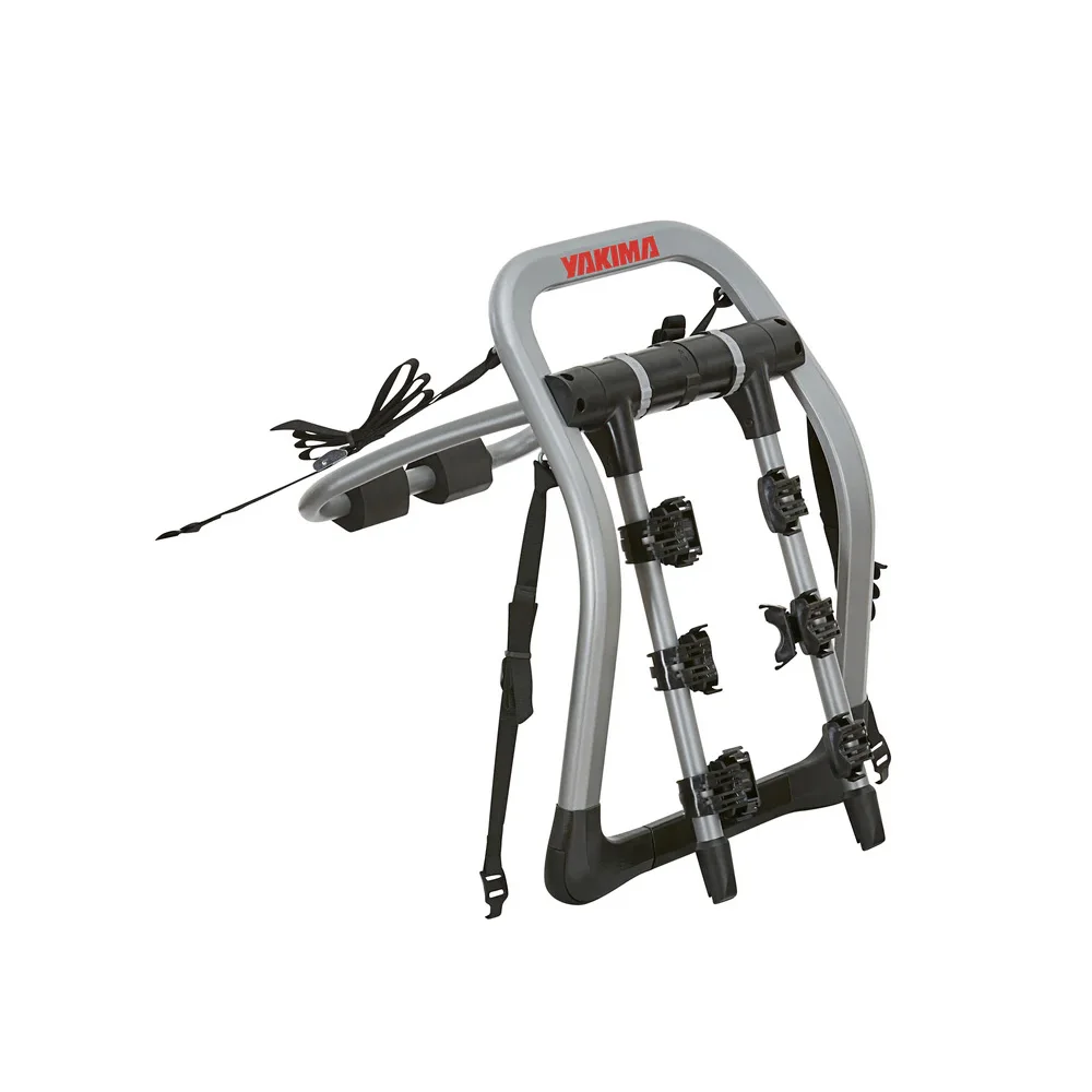 bike racks car trunk bicycle rack carrier mounts 3 bikes silver