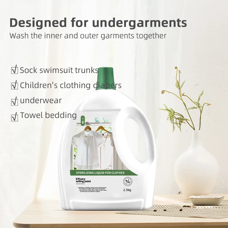 
Customized Clothing sterilization liquid Sterilization and mite removal 