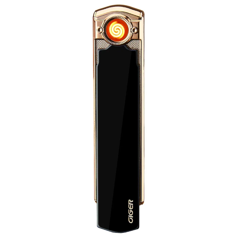 YQ027 electronic type USB Rechargeable Cigarette Lighter safety lighter fashion style