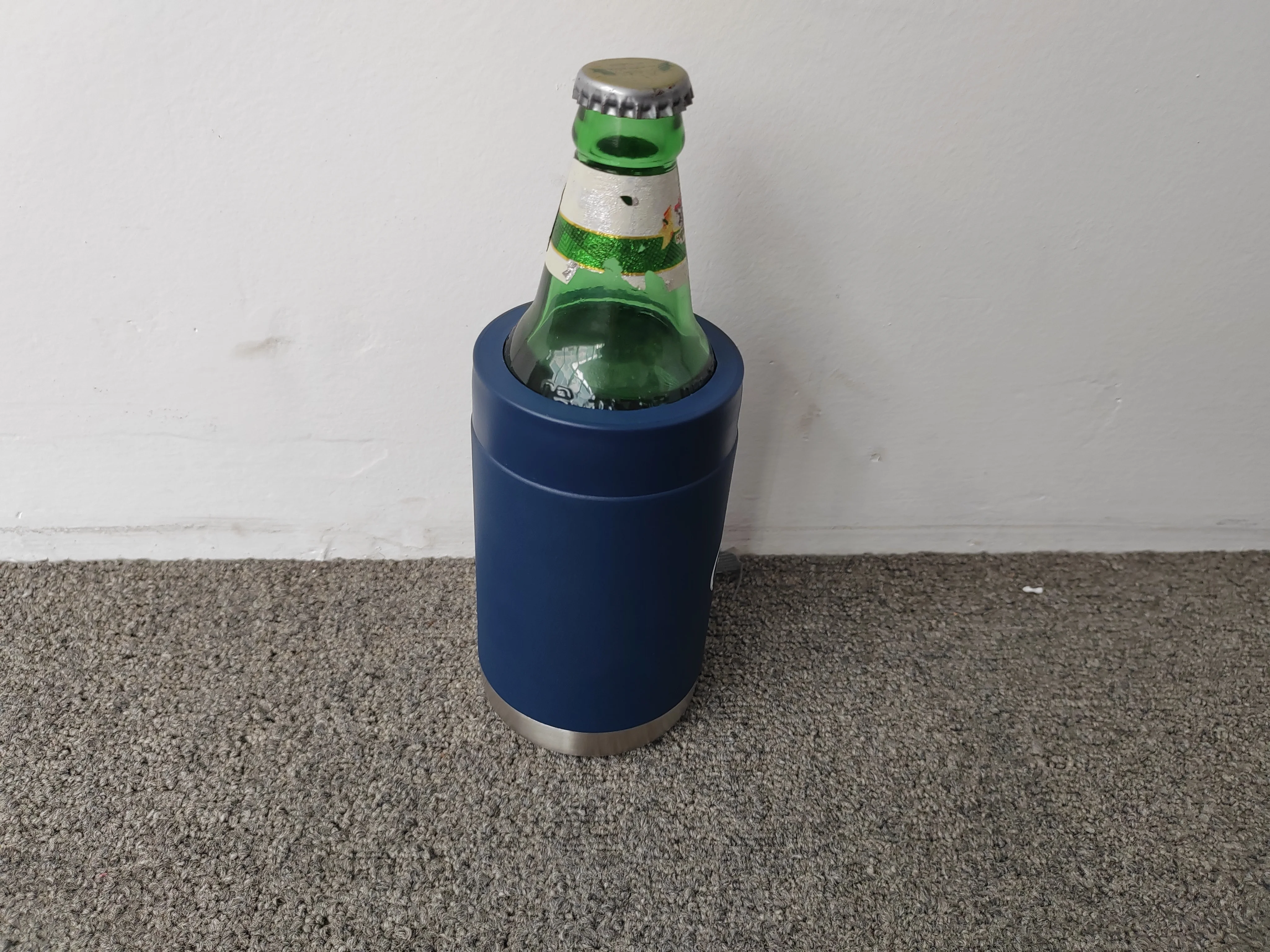 stainless steel insulator beer can holder double wall vacuum insulated keep cold 12oz/14oz/16oz ramblers Colsters