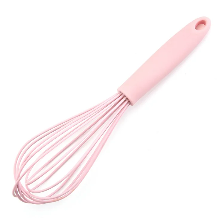 Silicone Custom Whisk Non Stick Mini Cooking Baking Kitchen Mixing Tool