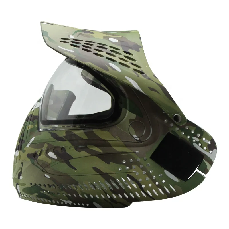 Paintball Lenses with Visor Various Camo Colors