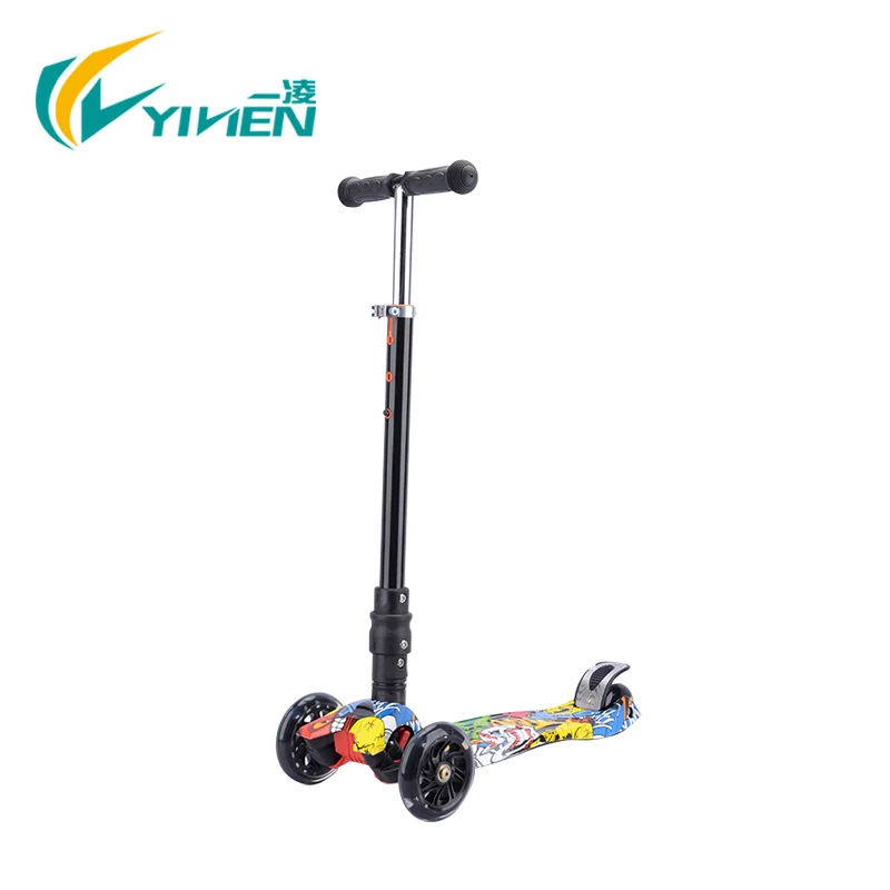 Easy Folding 3 Wheel Kids Scooter Toddlers Balance kick scooter