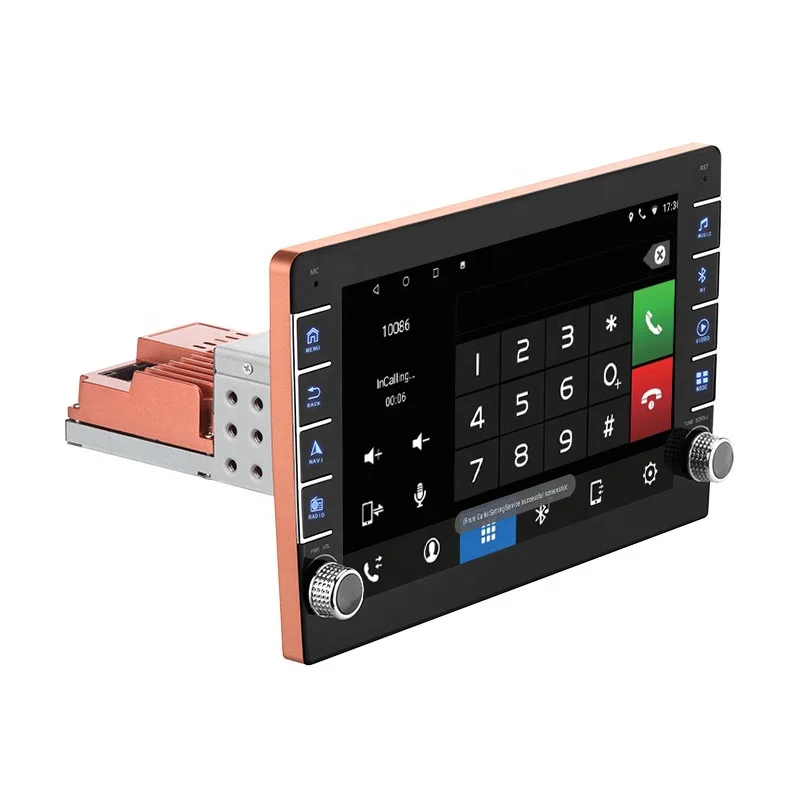 Factory Supply 10Inch 1+16G Multi Language 1024*600 Universal Gps Wifi Bt 1 Din Autoradio Navigation Auto Radio