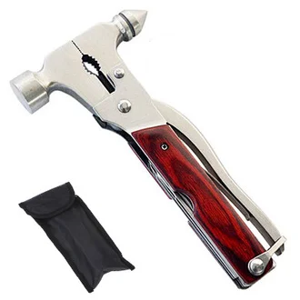 Multifunction Car safety tool with life-saving broken windows High quality Stainless steel car emergency glass hammer