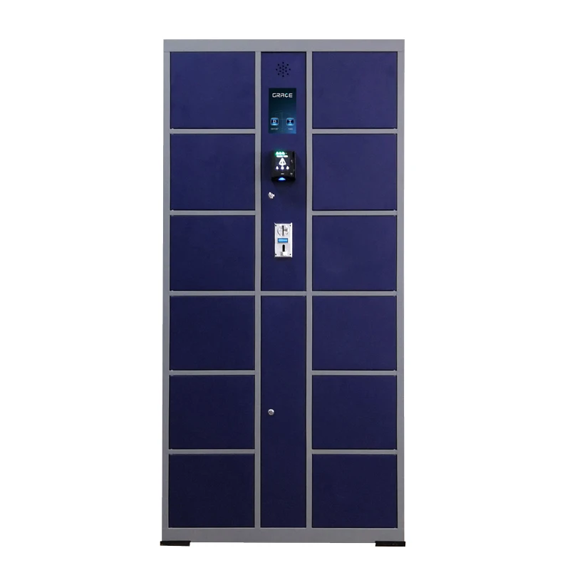 Интеллектуальная посылка доставка smart locker с поддержкой карты оплаты