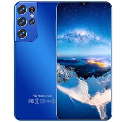 S21 Ultra Hot Unlock Wholesale 16G + 518G 7.3 inch Android Smartphone 4G 5g Sim Cards Smart Exprssvpn Cell Mobile Phone Phone