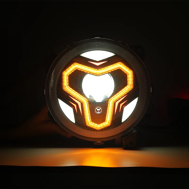 9 Inch Halo with DRL Led Headlight for 18-21 Jeep Wrangler JL 20-21 Gladiator JT