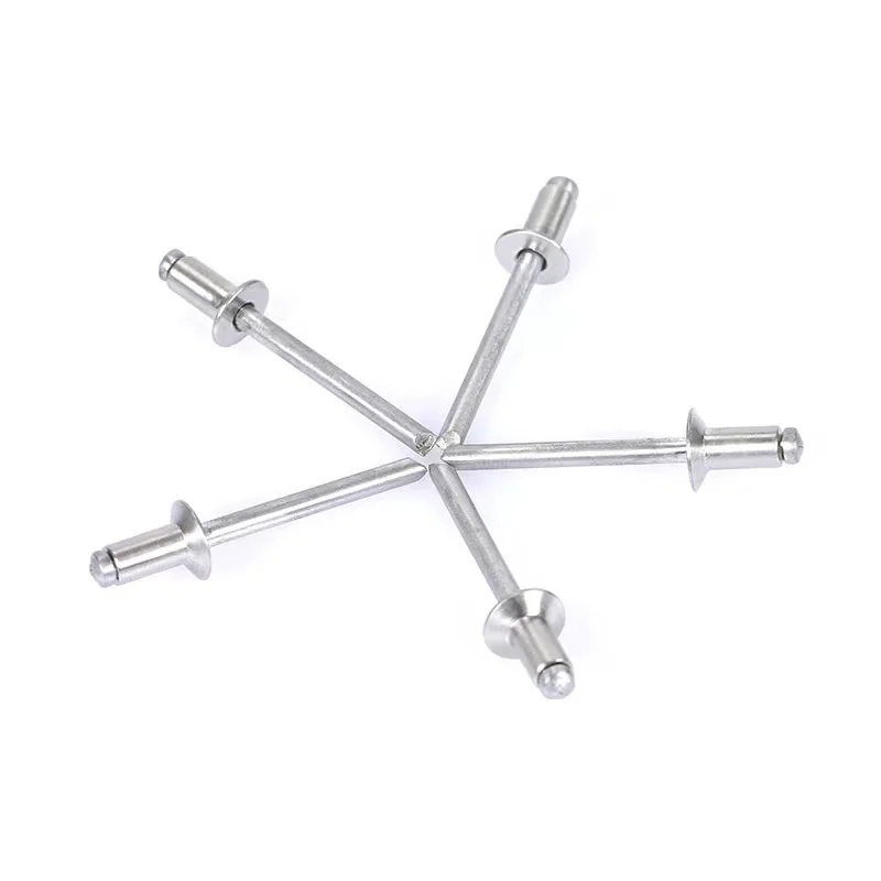 Wholesale Open Round Head Blind Rivets GB12618 Stainless Steel  Structure Blind Rivet