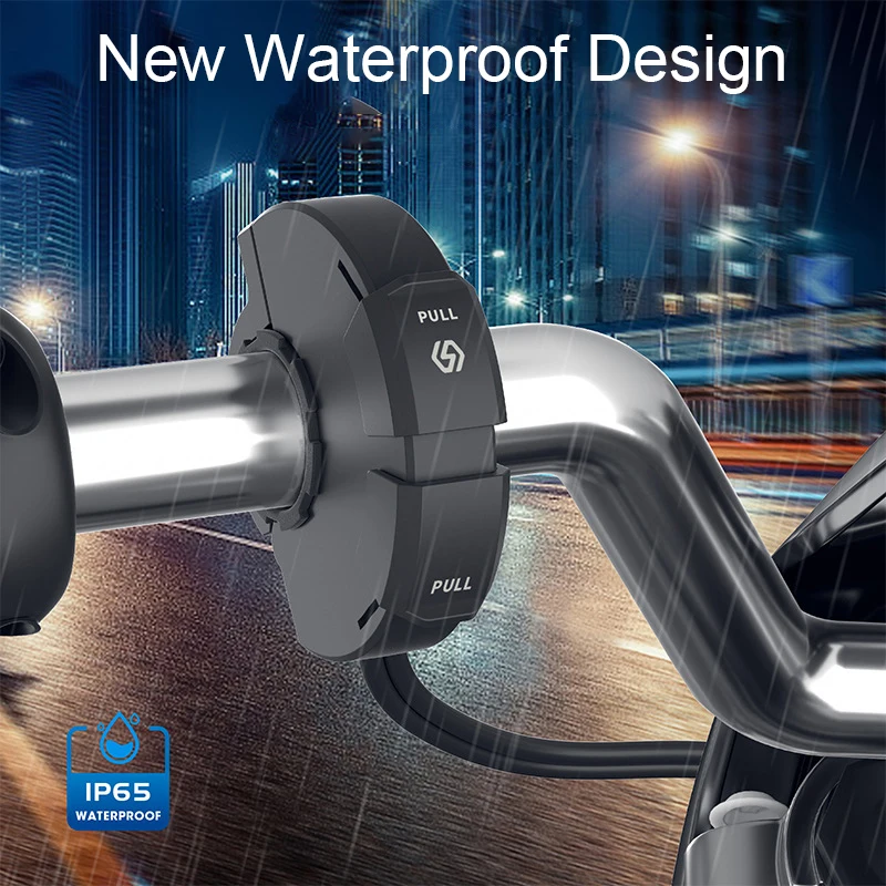 QC3.0 PD 12 V Waterproof Dual Port Socket Mobile Phone USB Car Charger for Motorcycle Bike 12V Power Adapter Phone Charger