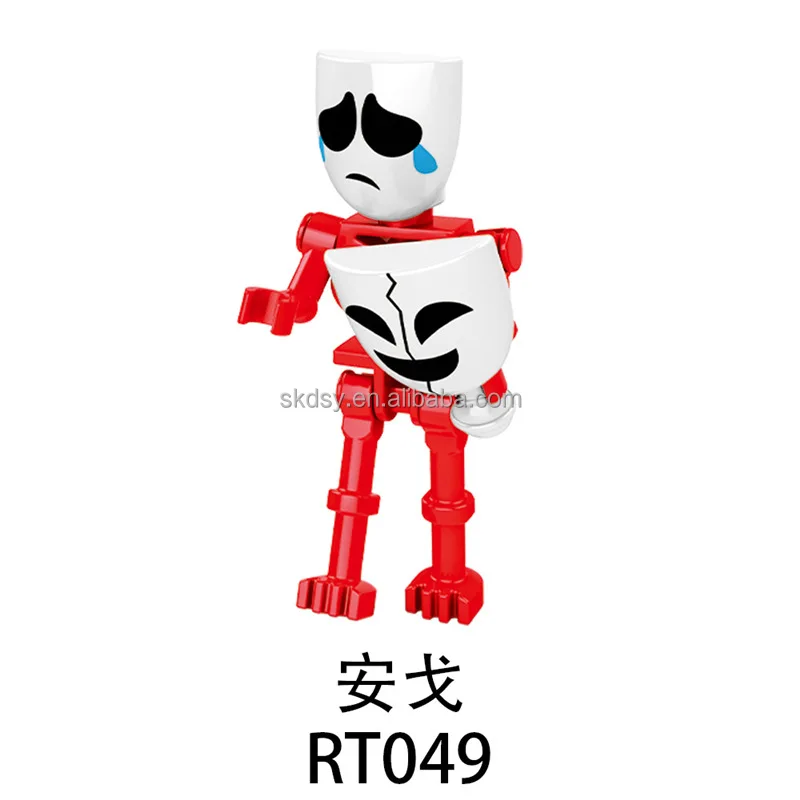 2024 Hot Selling New Kafumo Assembly Building Blocks Set RT046-053 Magical Digital Circus Joker Plastic Model Toys for Children