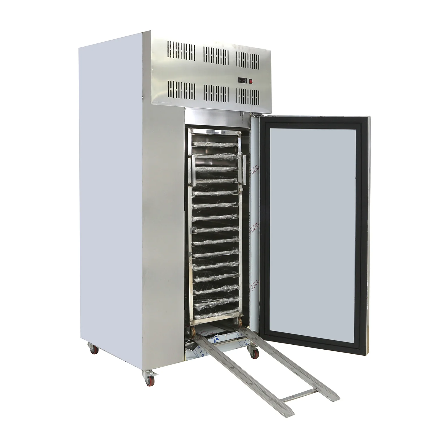 Commercial Stainless Steel Kitchen Quick Freezer Ultra low Temperature Fan Cooling Fast Freezing Shock Chiller For Restaurant