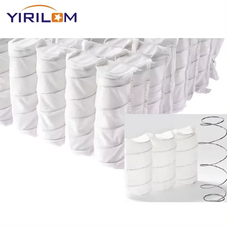 Cheap Price Free Sample Sofa Spring Manufacturer 1.8mm 2.0mm Metal Pocket Spring For Sofa Cushion