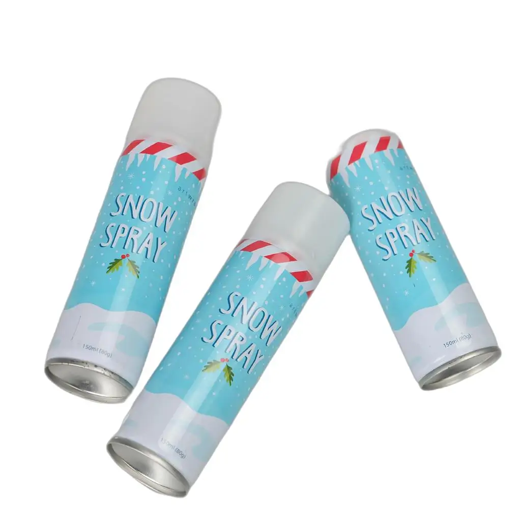 Оптовая продажа 150 мл 300 Нетоксичная пена для рождества карнавала вечеринки снега