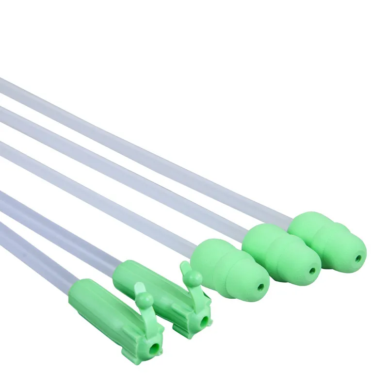 Plastic Pig Semen Vas Deferens Disposable Sow Semen Catheter Artificial Insemination Sponge Catheter With End Plug