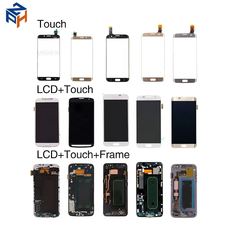 Original For Samsung Galaxy S7 Edge G935F S8 S10 Plus Display Lcd Screen Replace For S6 S9 S20 Lcds Assembly With Frame