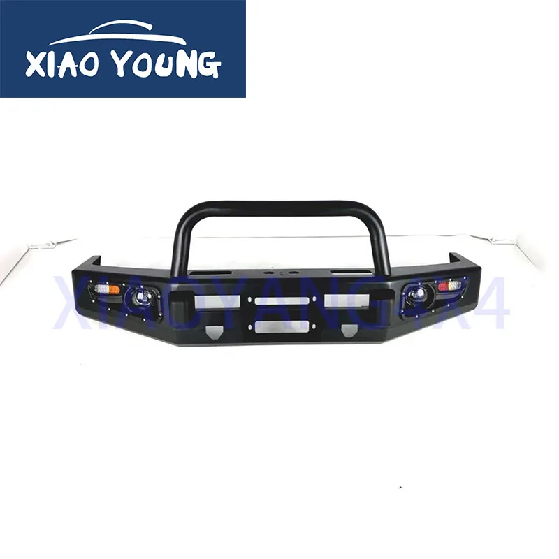 Заводская стальная черная защита переднего бампера для Hilux Revo Vigo NP300 BT50 Ranger Bull Bar