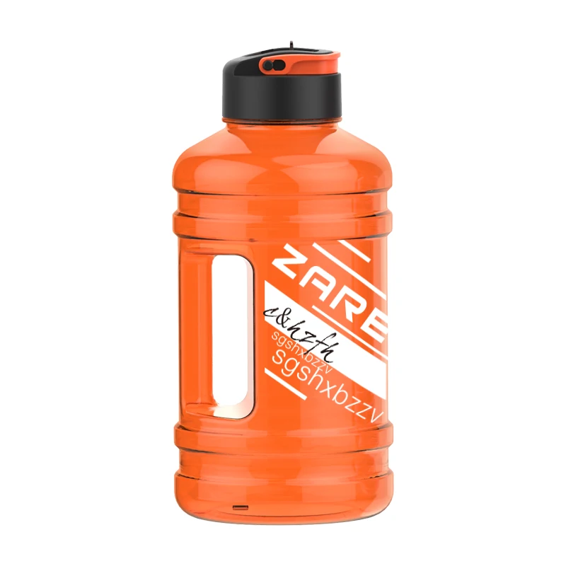 2.2L 75oz Amazon Hot Sale Gym PETG Bottle BPA Free Sports Fitness Water Jug