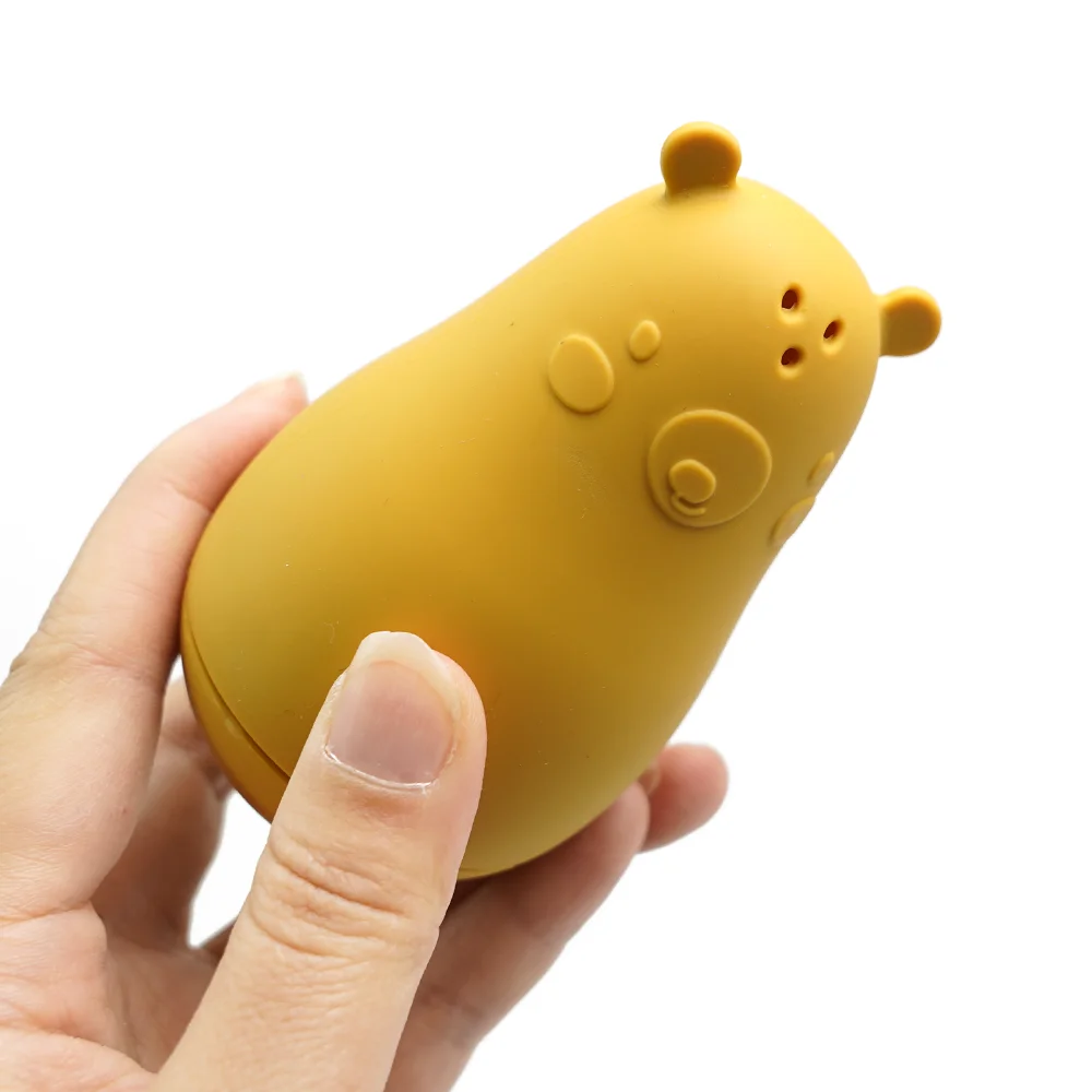 Silicone Baby Bath Toy Cartoon Animal Toddler Water Playing Toy Bathtub Water Squirting Shower Toy for Kids